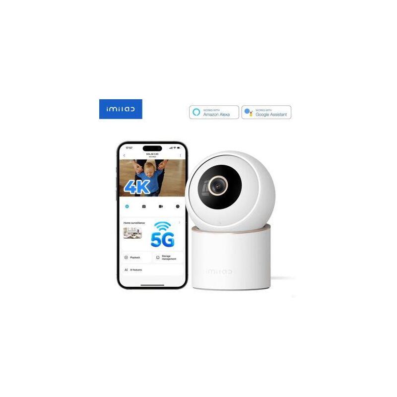 Camera Xiaomi Imilab C40 Home Security  Night Vision. 360, 4k White Eu Cmsxj112a