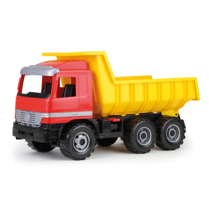 Camión Volquete Mercedes Actros 62 Cm Luzem En Kartonie