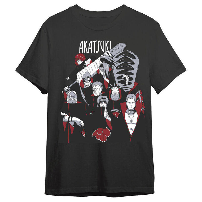 Camiseta Akatsuki Naruto Shippuden Adulto Talla L