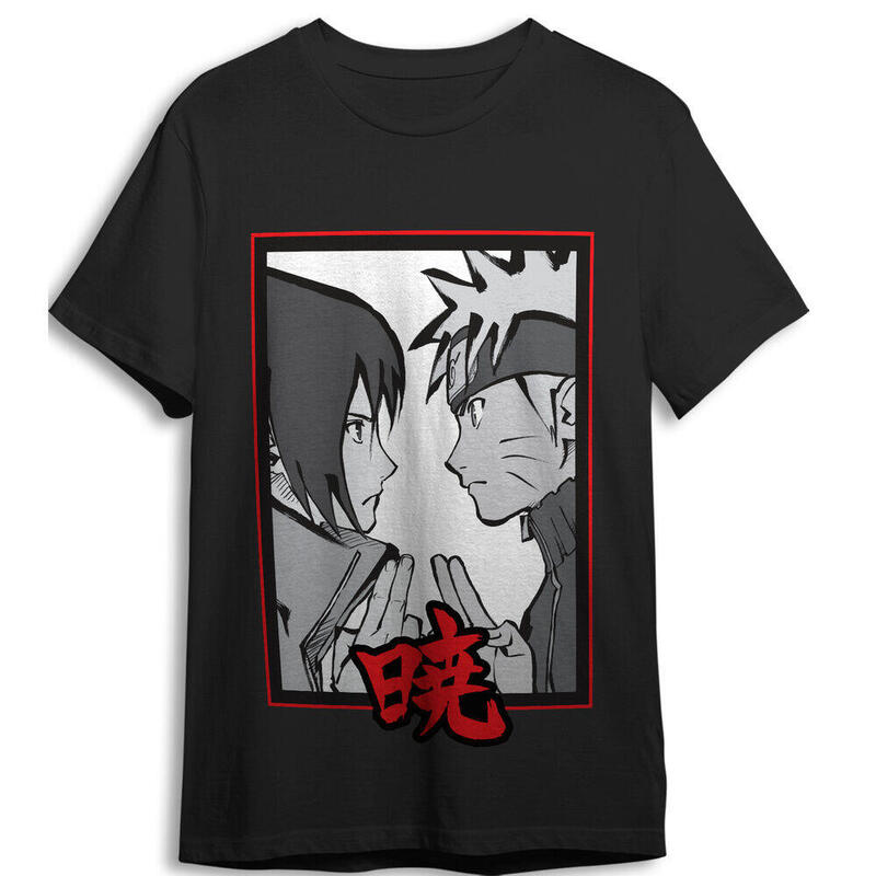 Camiseta Face To Face Naruto Shippuden Adulto Talla Xl