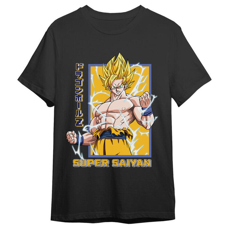 Camiseta Goku Super Saiyan Dragon Ball Z Adulto Talla S