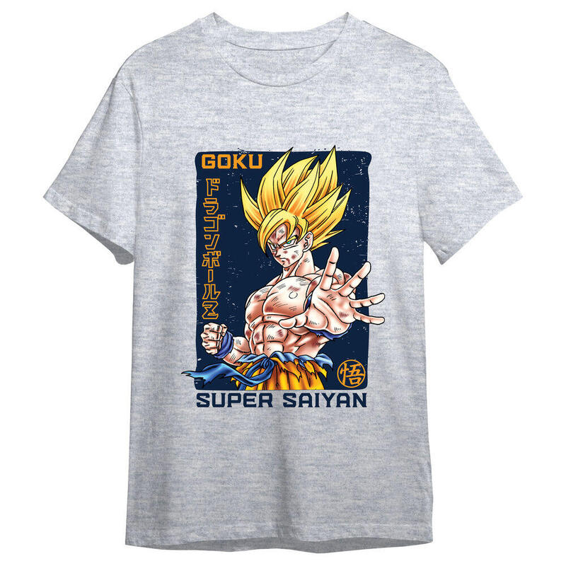 Camiseta Goku Super Saiyan Dragon Ball Z Adulto Talla S