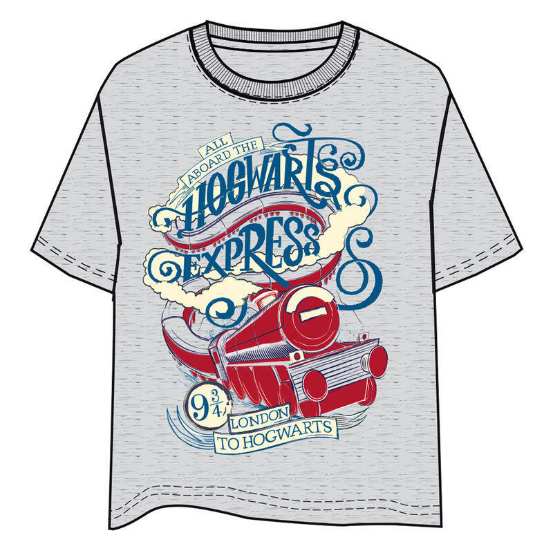 Camiseta Hogwarts Express Harry Potter Adulto Talla L