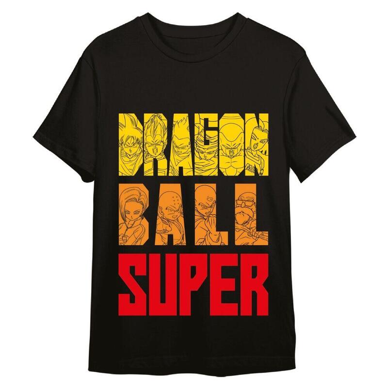 Camiseta Letters Dragon Ball Z Adulto Talla 2xl