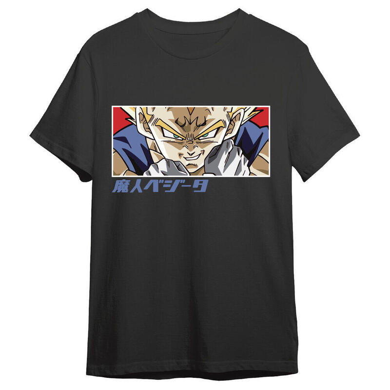 Camiseta Majin Vegeta Eyes Dragon Ball Z Adulto Talla S