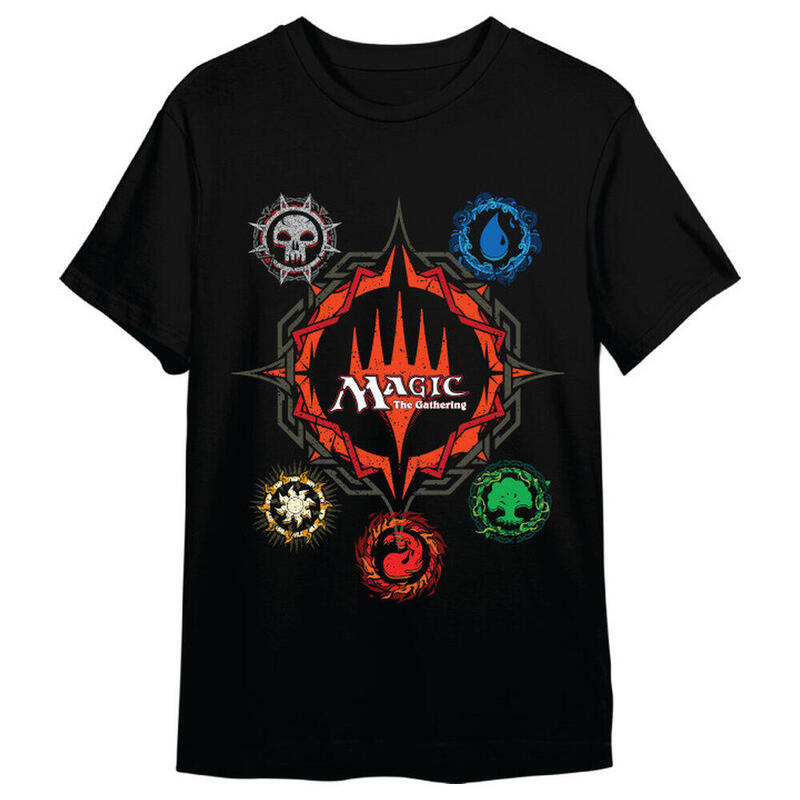 Camiseta Mana Symbols Magic The Gathering Adulto Talla Xl