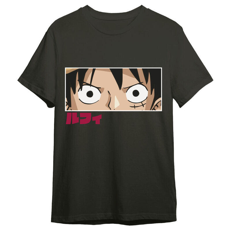 Camiseta Monkey D. Luffy Eyes One Piece Adulto Talla Xl