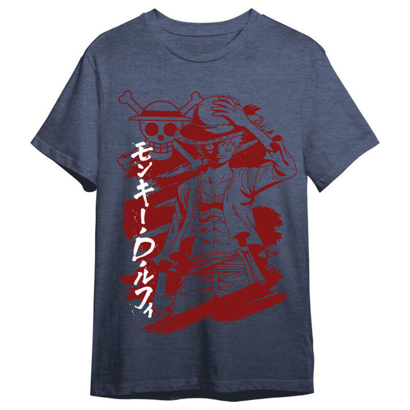 Camiseta Monkey D. Luffy One Piece Adulto Talla M