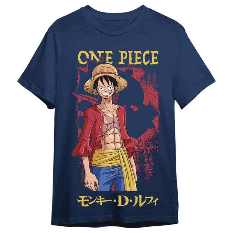 Camiseta Monkey D. Luffy One Piece Adulto Talla M
