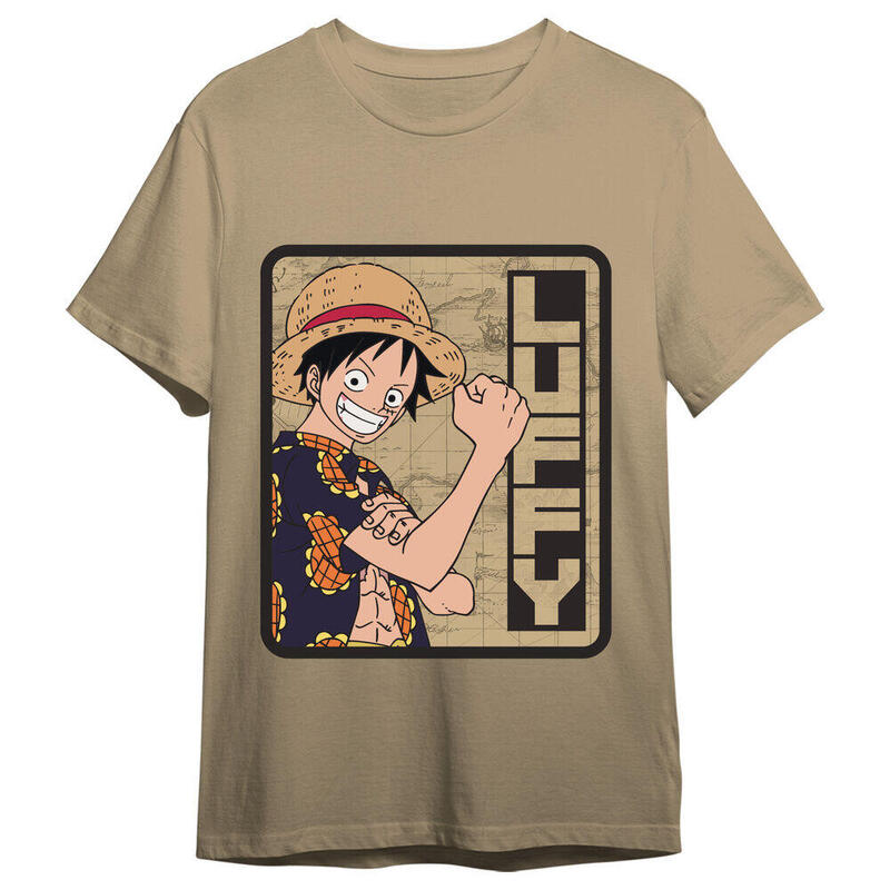 Camiseta Monkey D. Luffy One Piece Adulto Talla M