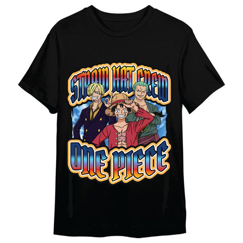 Camiseta Monkey D. Luffy, Roronoa Zoro & Sanji One Piece Adulto Talla L