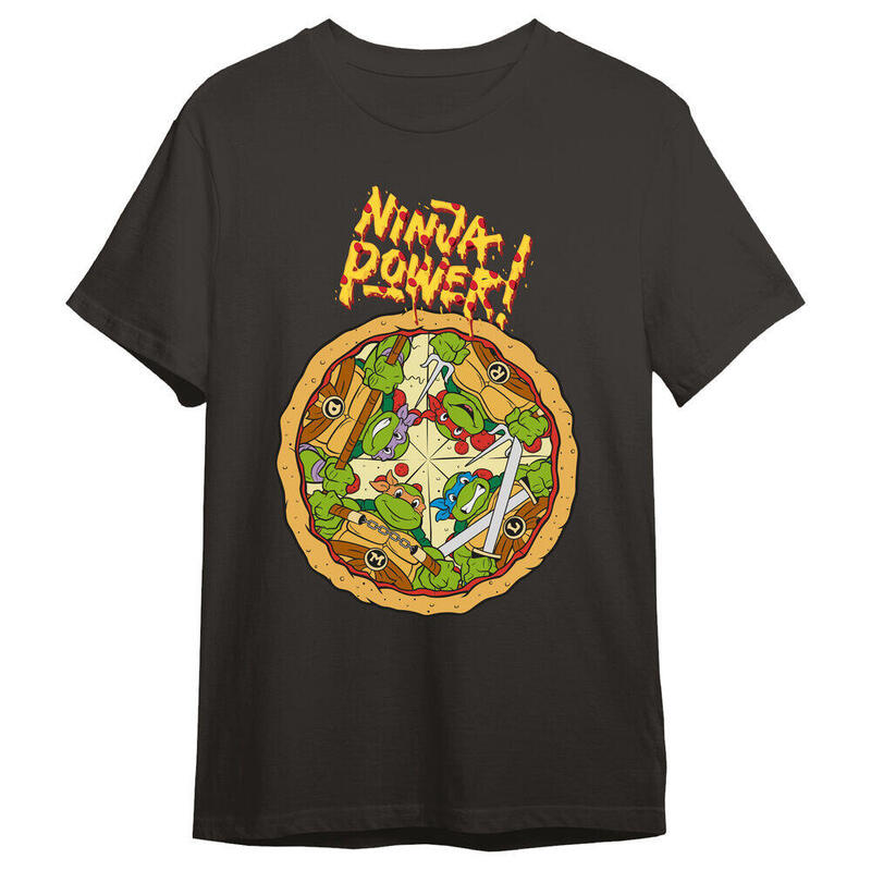 Camiseta Pizza Tortugas Ninja Adulto Talla L
