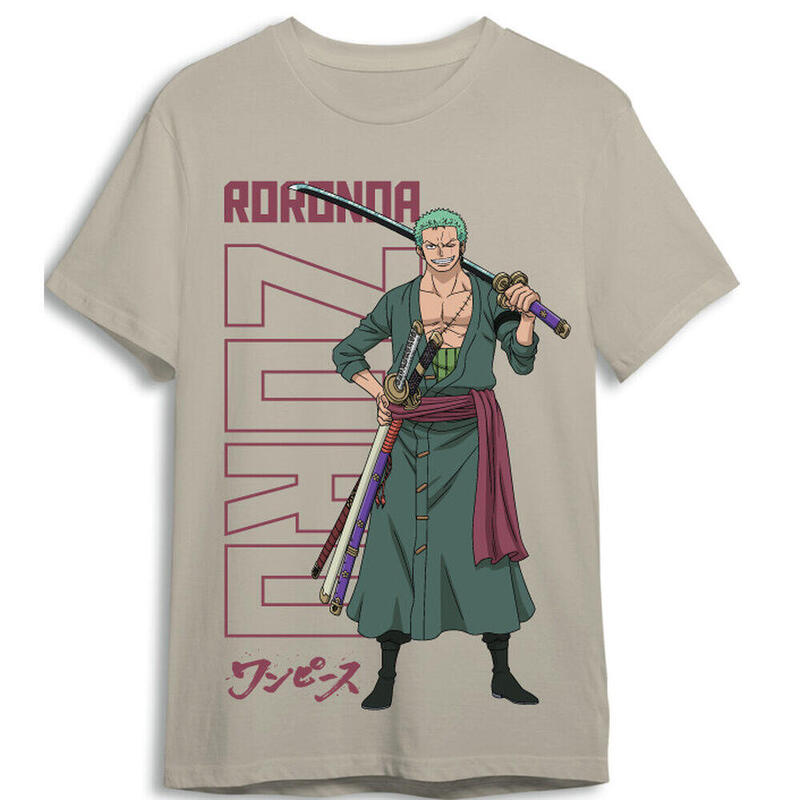 Camiseta Roronoa Zoro One Piece Adulto Talla 2xl
