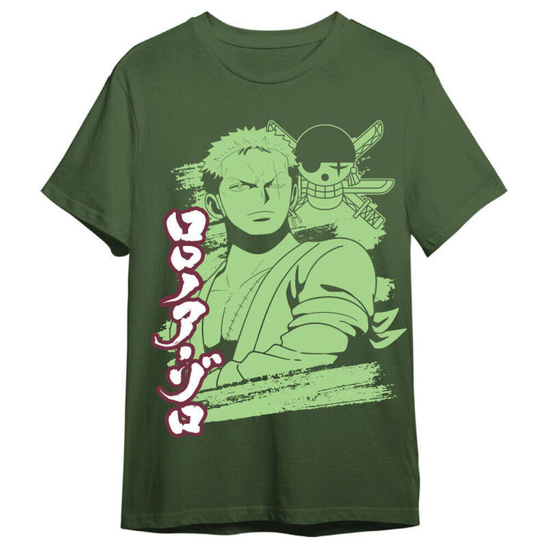 Camiseta Roronoa Zoro One Piece Adulto Talla L