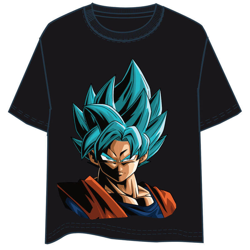 Camiseta Son Goku Super Saiyan Blue Dragon Ball Adulto Talla L