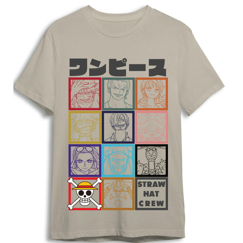 Camiseta Straw Hat Crew One Piece Adulto Talla L