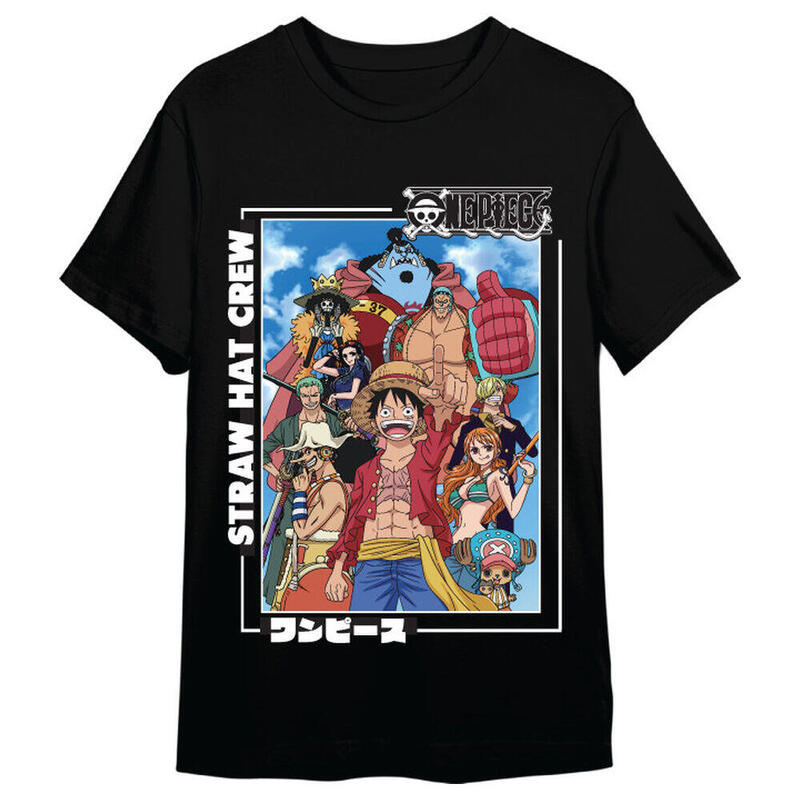 Camiseta Straw Hat Crew One Piece Adulto Talla M
