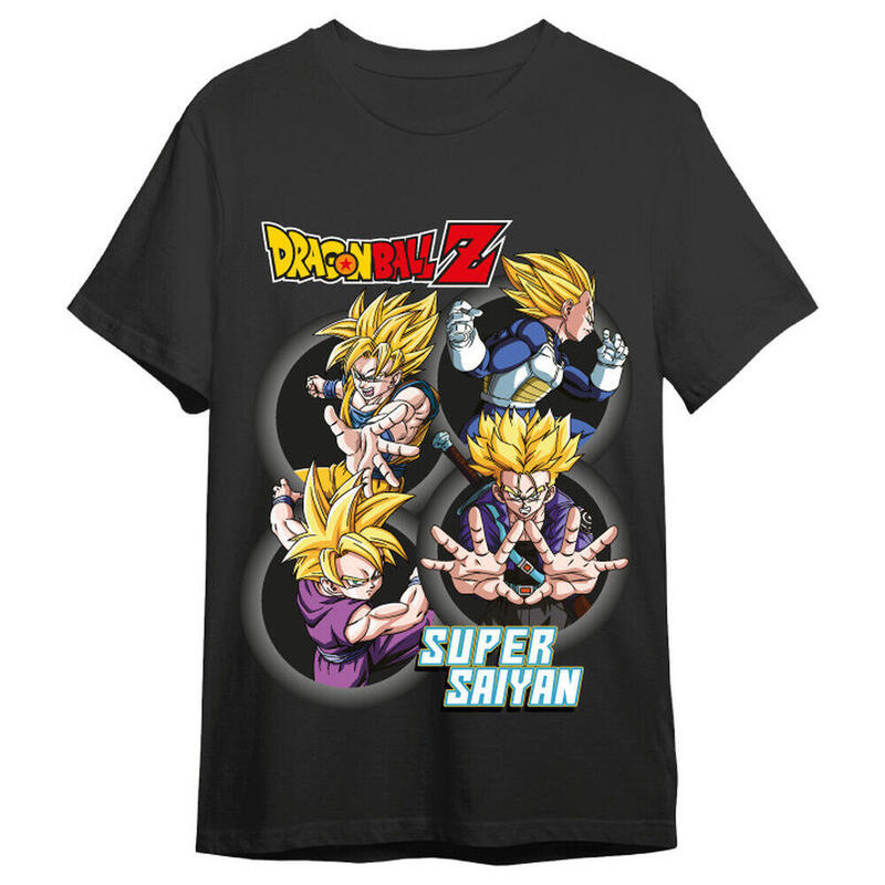 Camiseta Super Saiyans Dragon Ball Z Adulto Talla L