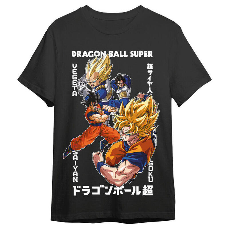 Camiseta Vegeta & Goku Dragon Ball Super Adulto Talla Xl