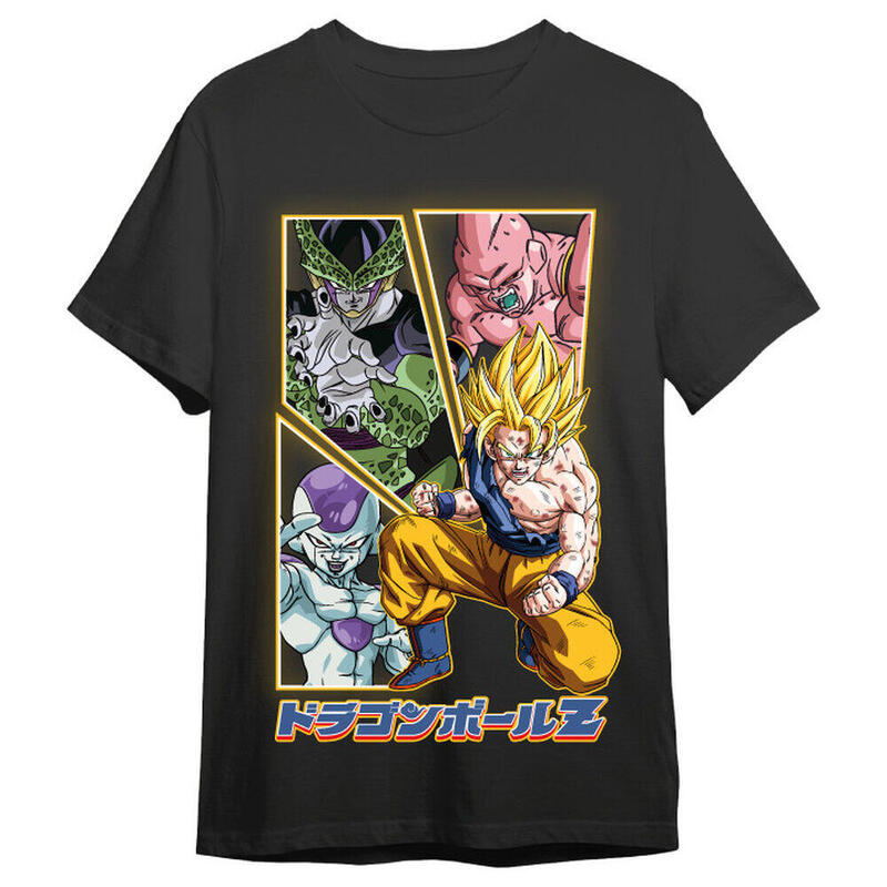 Camiseta Villains & Goku Dragon Ball Z Adulto Talla Xl