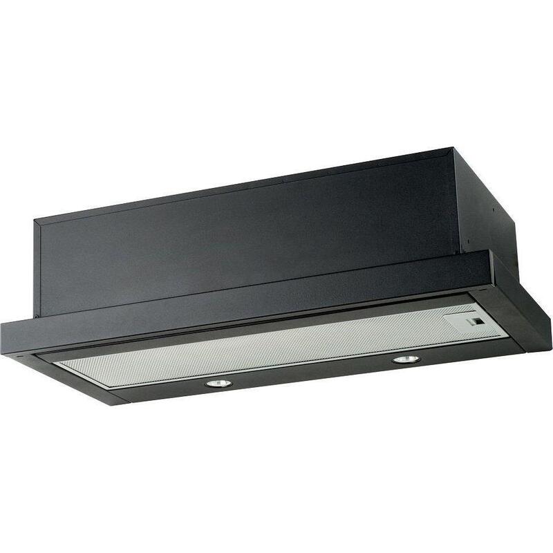 Campana Extractora Telescópica Bajo Armario Akpo Wk-7 Light Eco 60 Black 265 5 M3 / H 600mm Negro