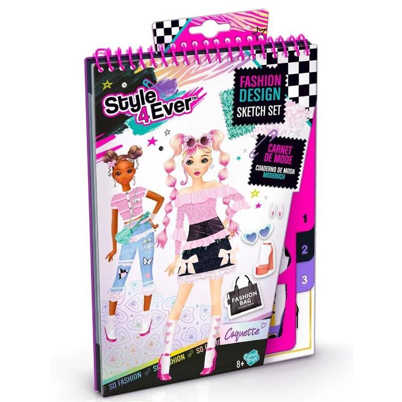 Canaltoys Fashion Designer Mini Sketchbook