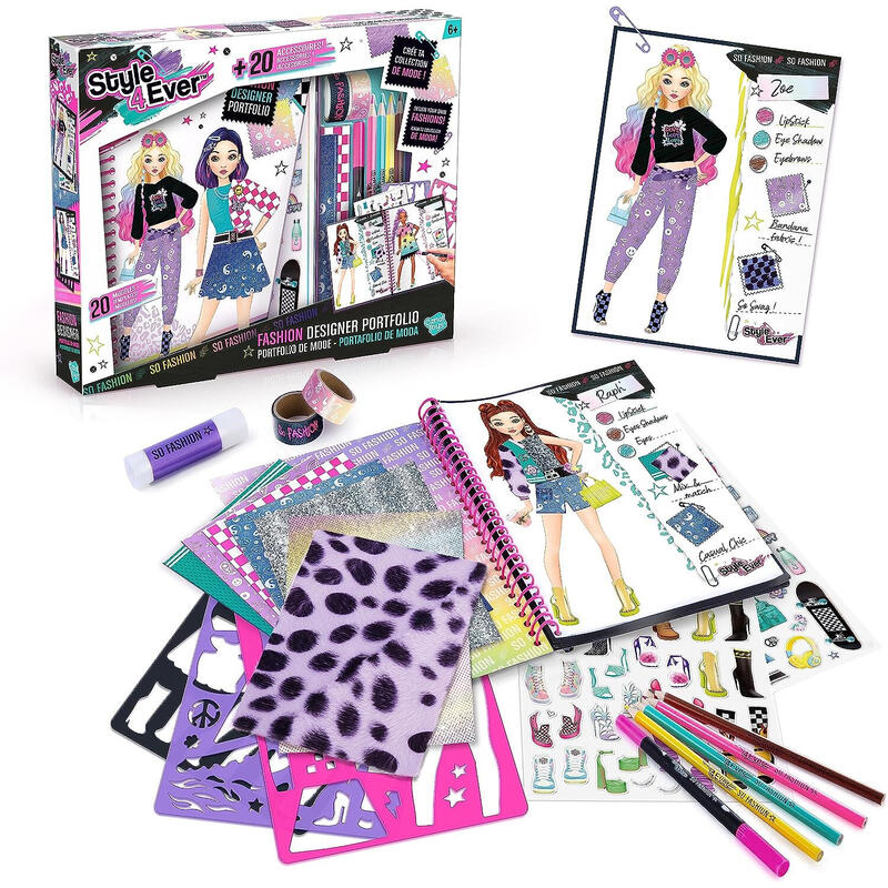 Canaltoys Fashion Designer Portfolio Teens