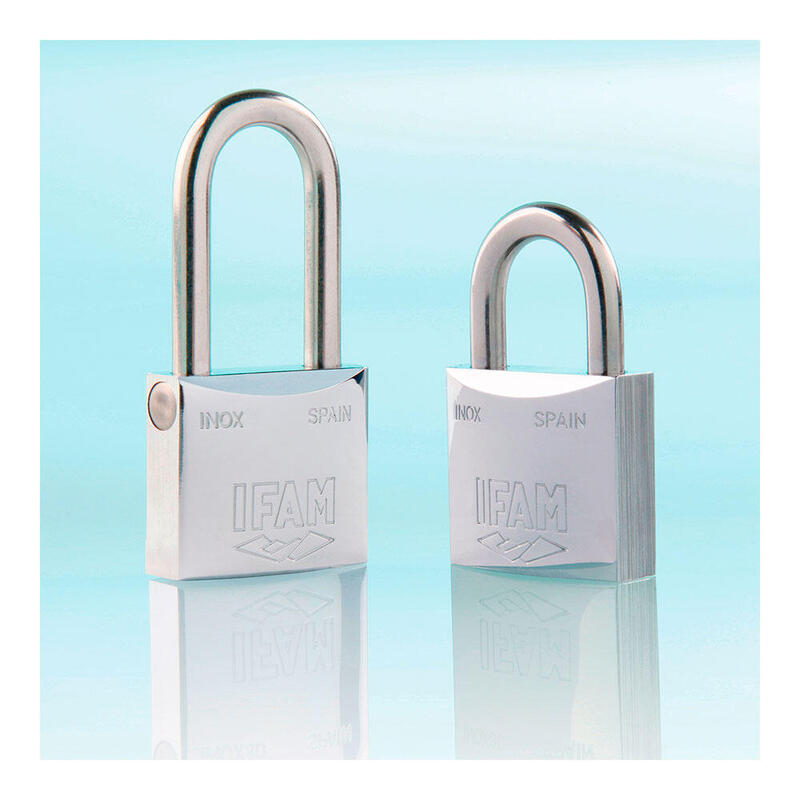 Candado Inox. 40 Inoxidable 40mm Con 2 Llaves. Arco Normal. Ifam