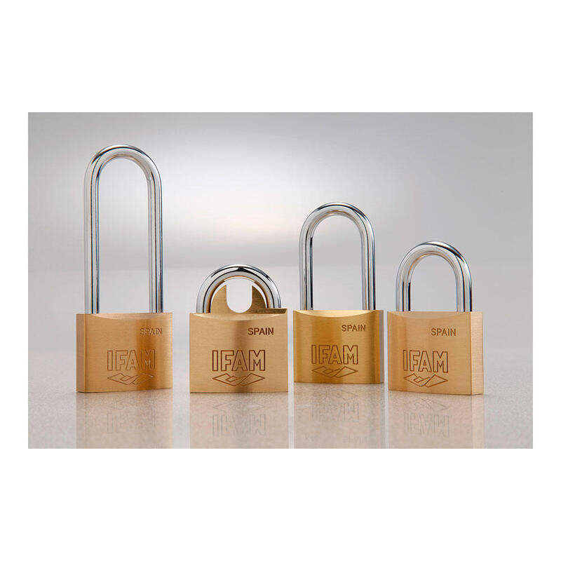 Candado K40. Latón. 40mm. Con 2 Llaves. Arco Normal. Ifam
