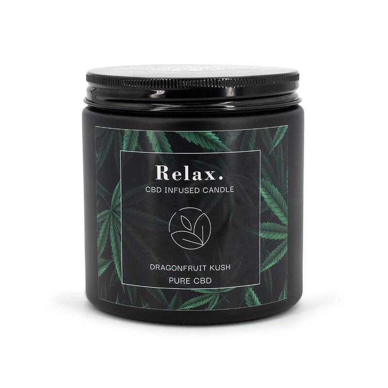 Candle Brothers Vela Aromática Cbd Relax Dragon Fruit Kush 350g