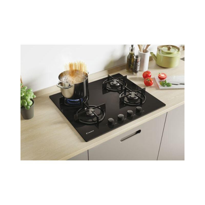 Candy Cvw6bb Encimera De Gas 59.5 Cm 4 Zone(S)