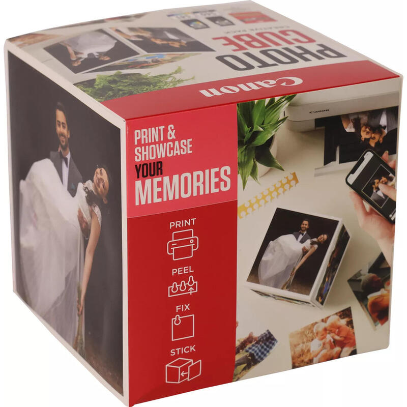 Canon Value Pack Negro / Varios Colores Pg-540+Cl-541 Photo Cube Creative Pack + 13x13 Cm Fotopapier 40 Blatt  360 Copias
