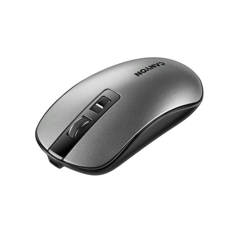 Canyon Raton Mw-18 Wireless Rechargeable Silent Pixart   Gris Retail