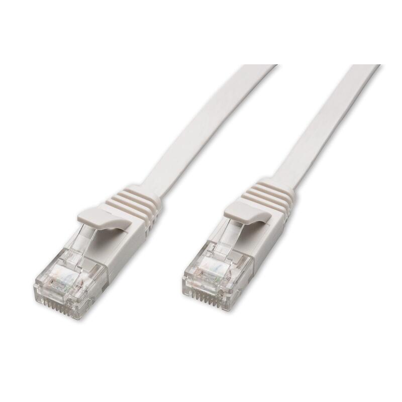 Captiva Cable Cable De Red Cat 6a Cable Fr Netzwerk, Lan Und Ethernet 2m Wei