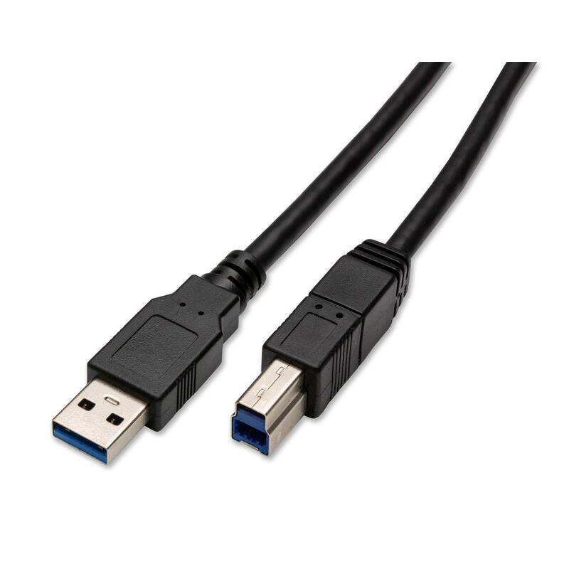 Captiva Cable Usb Cable A-Stecker B-Stecker Schwarz 2m Usb-A Auf Usb-B