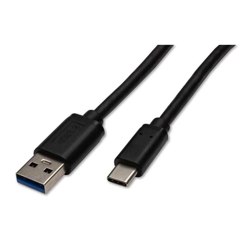 Captiva Cable Usb Cable A-Stecker C-Stecker Schwarz 3m Usb-A Auf Usb-C