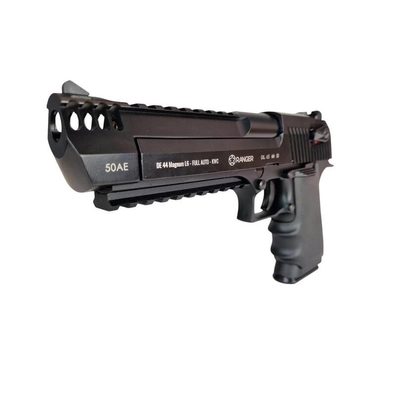 Carabina De Aire Comprimido Ranger De 44 Magnum L6 Full Auto Kwc Calibre 4,5 Bbs Blow Back 15 Disparos. Corredera Metal Co2