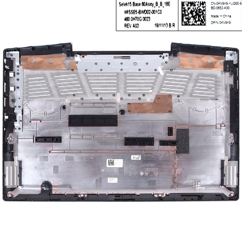 Carcasa Dell G3 3590 Caja Base Inferior Azulcon Interfaz Tipo C.