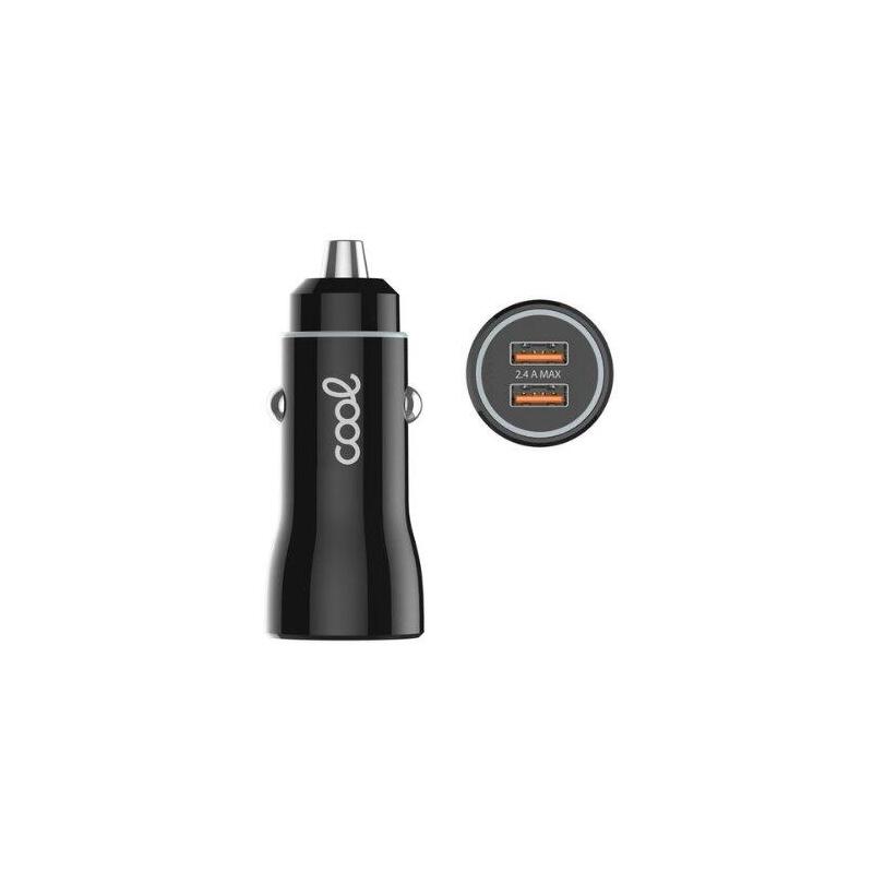Cargador Cool Coche 1 Usb 20w Carga Rapida Black
