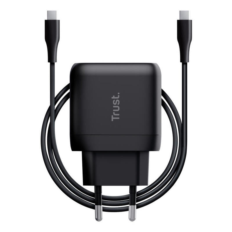 Cargador De Pared Gan Trust Maxo 45w 1xusb Tipo-C 45w