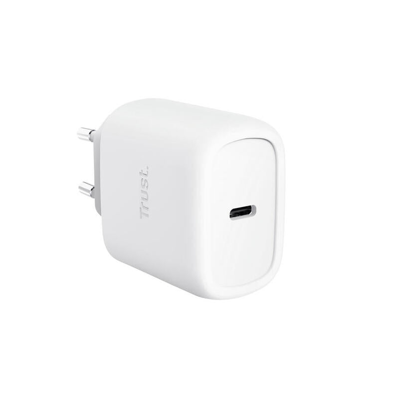 Cargador De Pared Gan Trust Maxo 45w 1xusb Tipo-C Incluye Cable Usb Tipo-C 45w