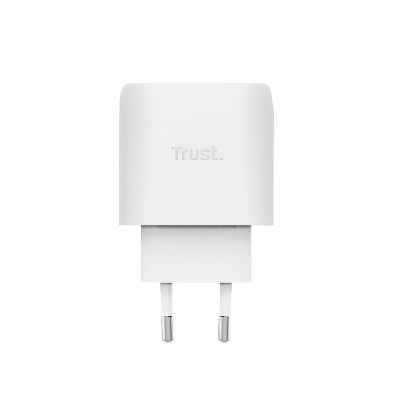 Cargador De Pared Gan Trust Maxo 45w 1xusb Tipo-C Incluye Cable Usb Tipo-C 45w