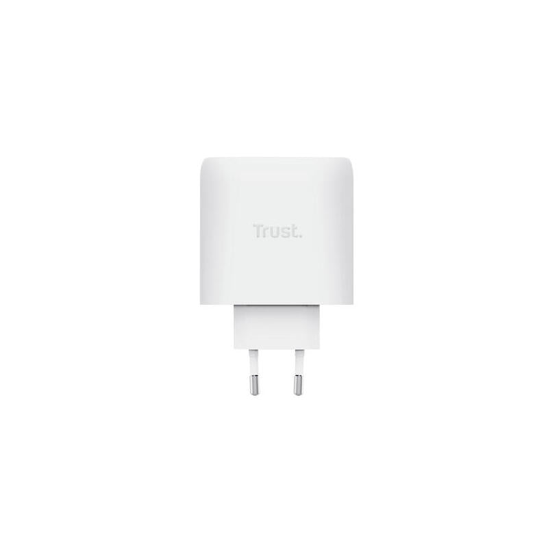 Cargador De Pared Gan Trust Maxo 65w 1xusb Tipo-C Incluye Cable Usb Tipo-C 65w