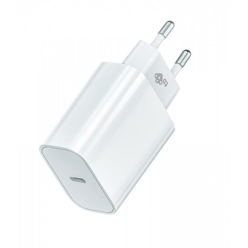 Cargador De Pared Usb C 20w Power Delivery, Blanco