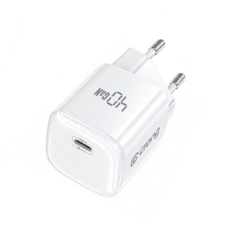 Cargador De Red Neo Gan Usb-C 40w Pd 3.2 Avs