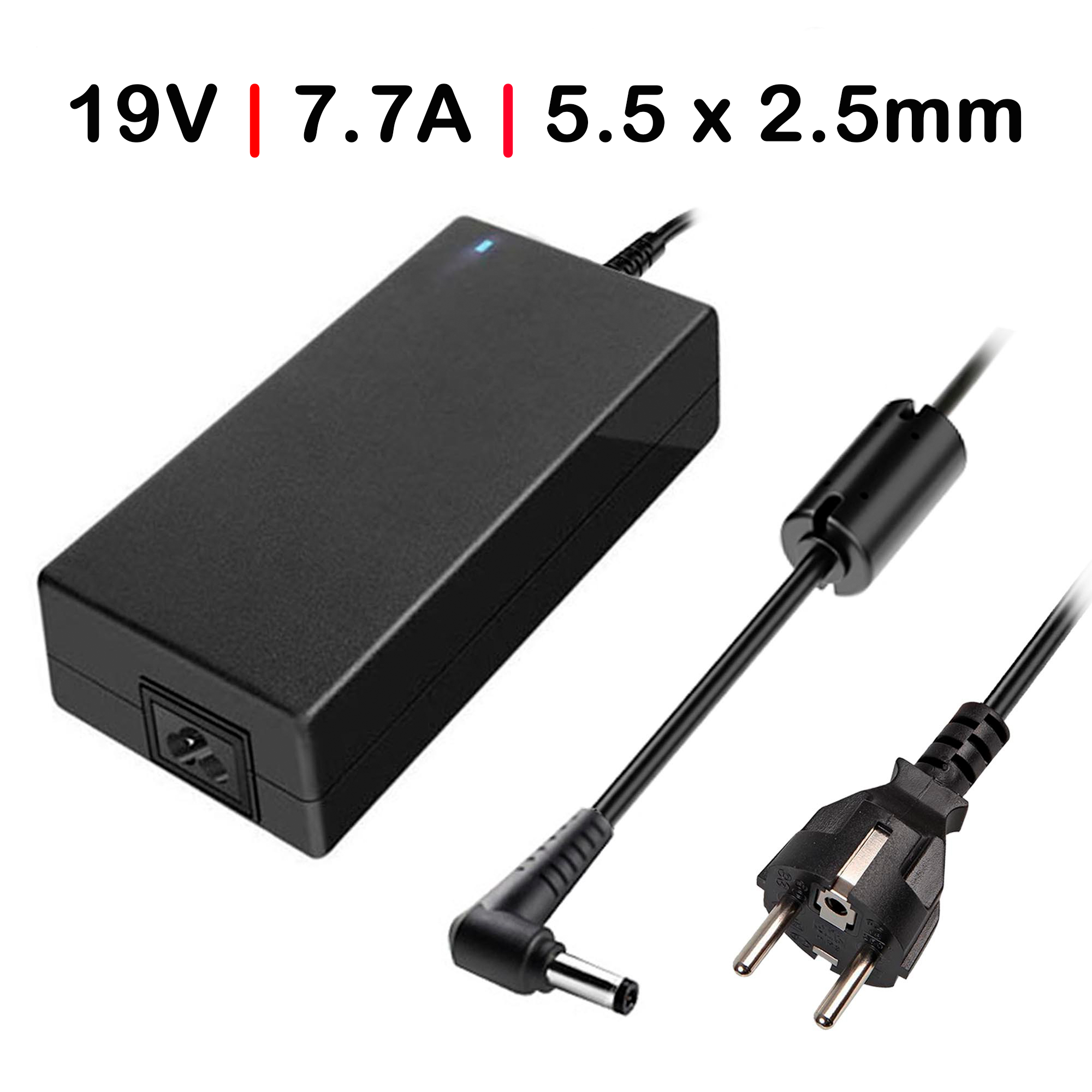 Cargador Para Portátil Gaming Asus 19V 7.7A 150W 5.5 X 2.5Mm