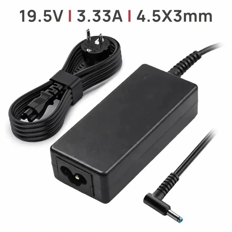 Cargador Para Portátil Hp 19.5V 4.5X3.0Mm 65W Oem