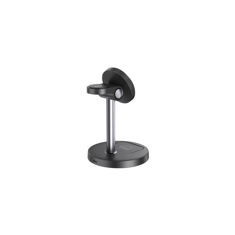 Xo Cx038 Cargador Inalambrico Magnetico Rapido - 15w - Sujecion Magnetica - Negro