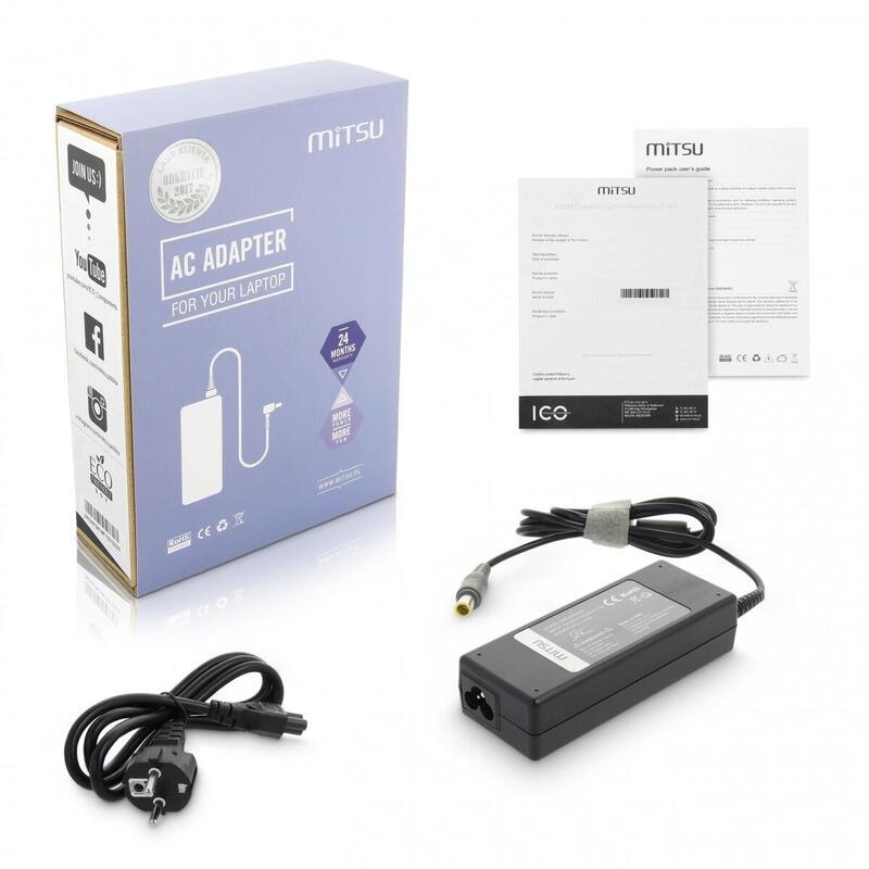 Cargador Mitsu Pow. Sup. Lenovo  20v 4.5a Zm/Len2045