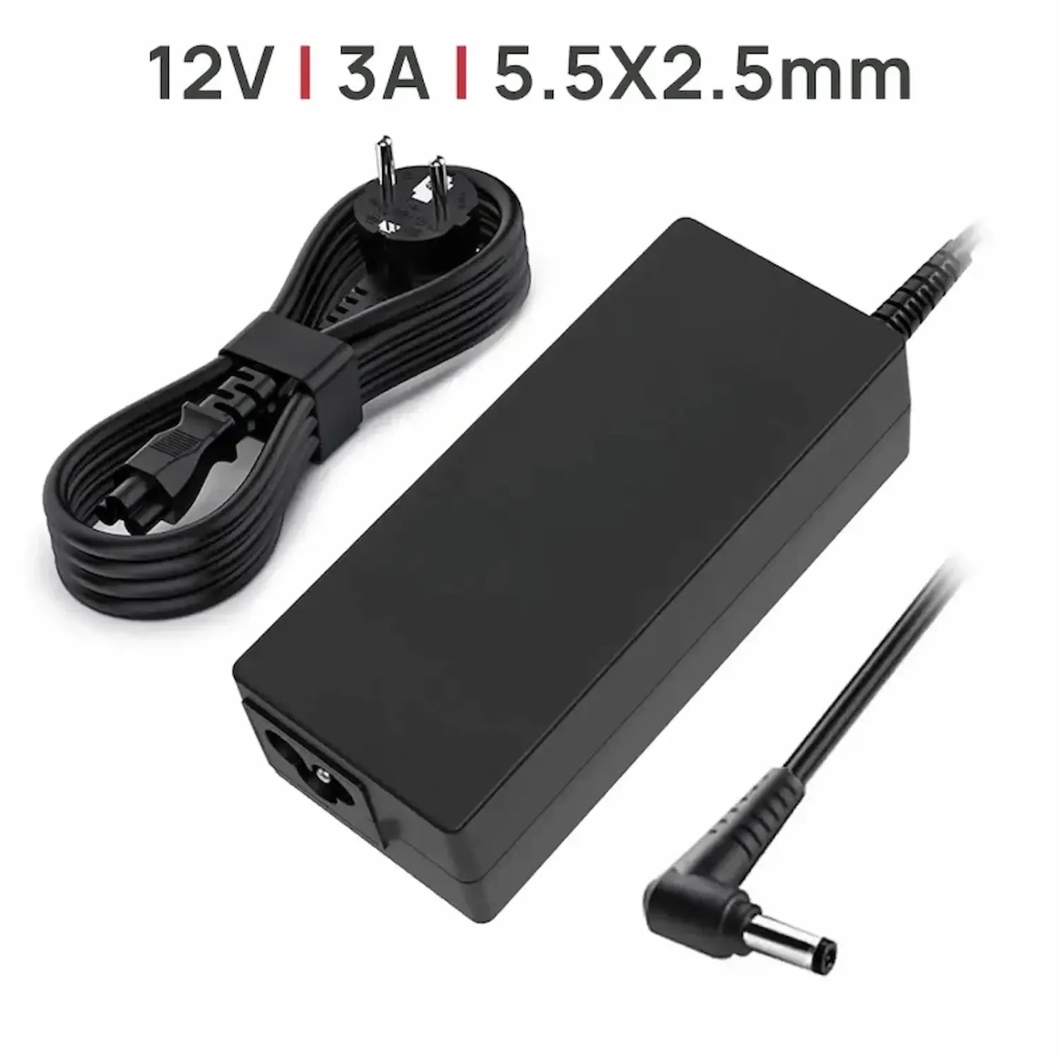 Cargador Para Monitor 12V 3A 5.5 X 2.5Mm 36W